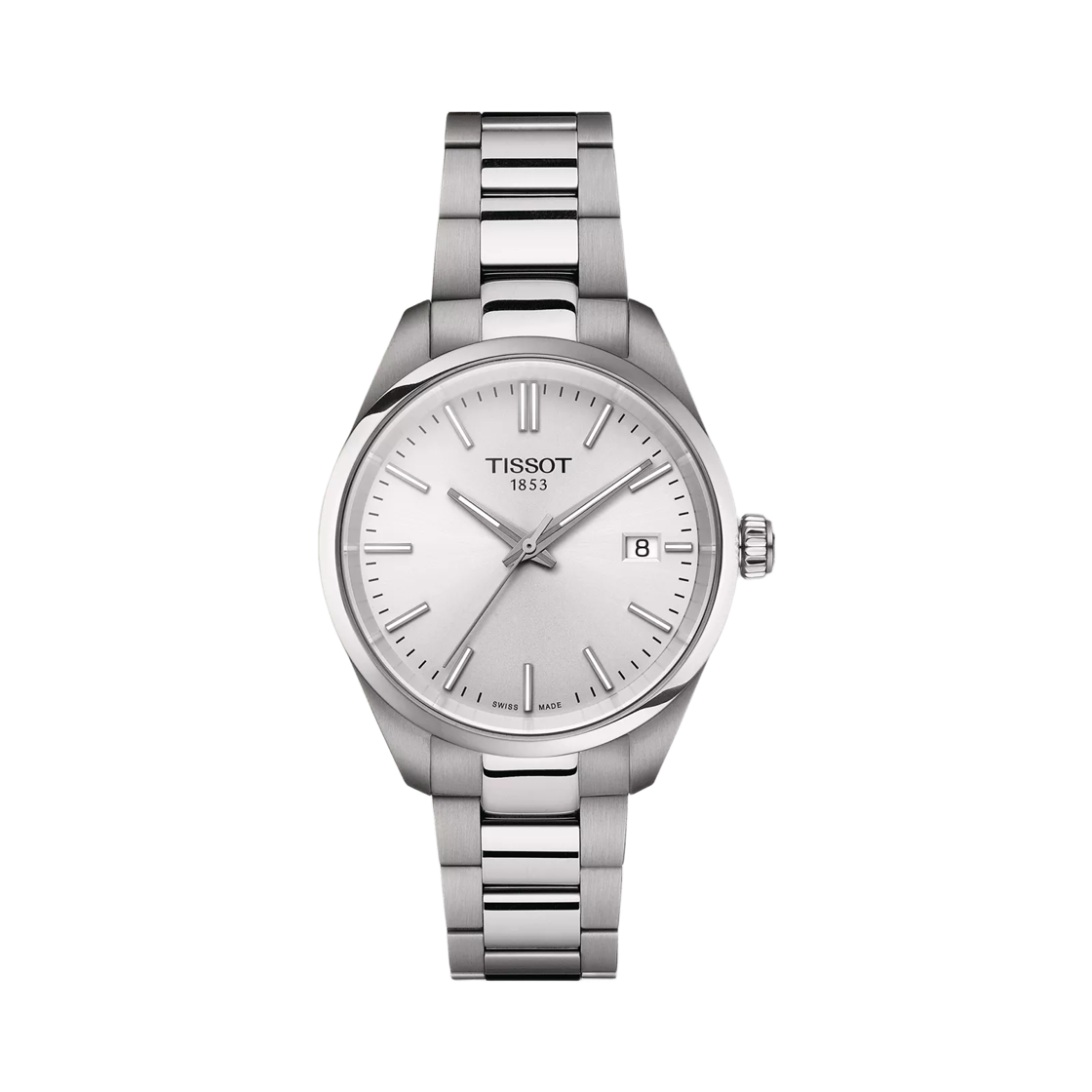 T1502101103100 Tissot PR 100 Quartz 34mm Stainless Steel Silver