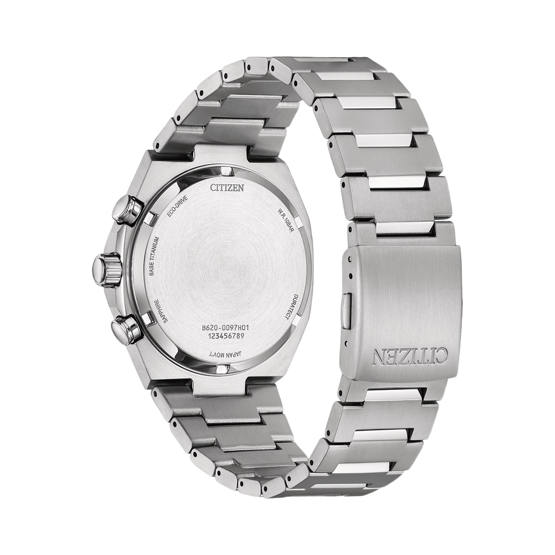 시티즌 젠신 에코드라이브 42.5mm 슈퍼 티타늄 실버 블루(Citizen Zenshin Eco-Drive 42.5mm Super Titanium Silver Blue) - 2