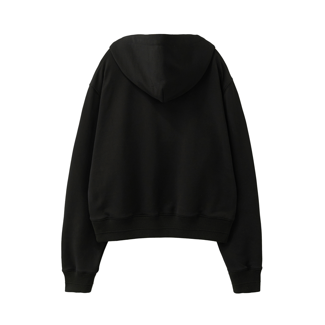 [사은품 증정] 세터 우먼 로렌 스몰 로고 리벳 후드 티셔츠 블랙([사은품 증정] SATUR W Loren Small Logo Rivet Hoodie Black) - 2