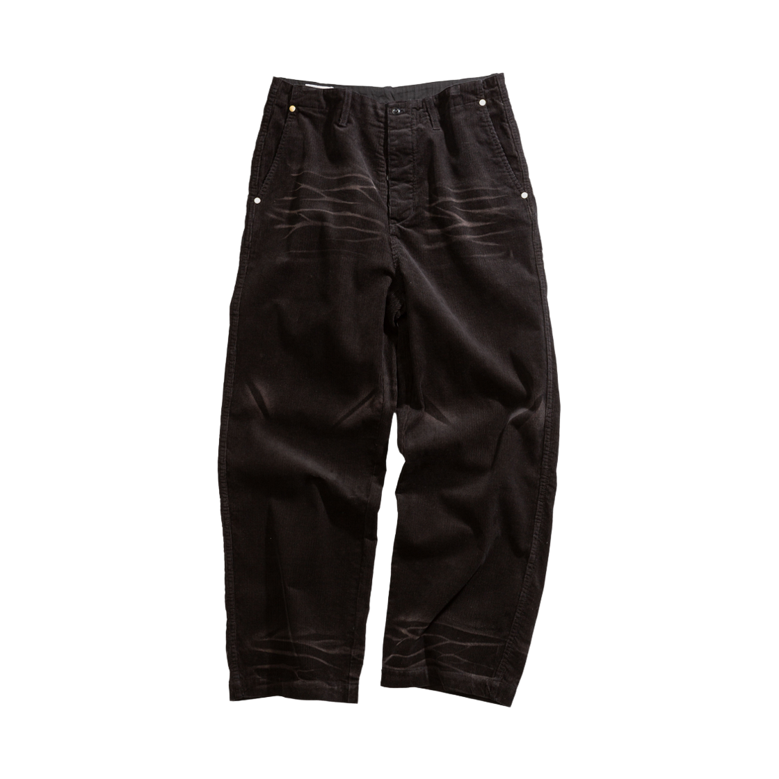 헤이스트 브러시드 코듀로이 트라우저 블랙(HEYSTE Brushed Corduroy Trouser Black) - 1