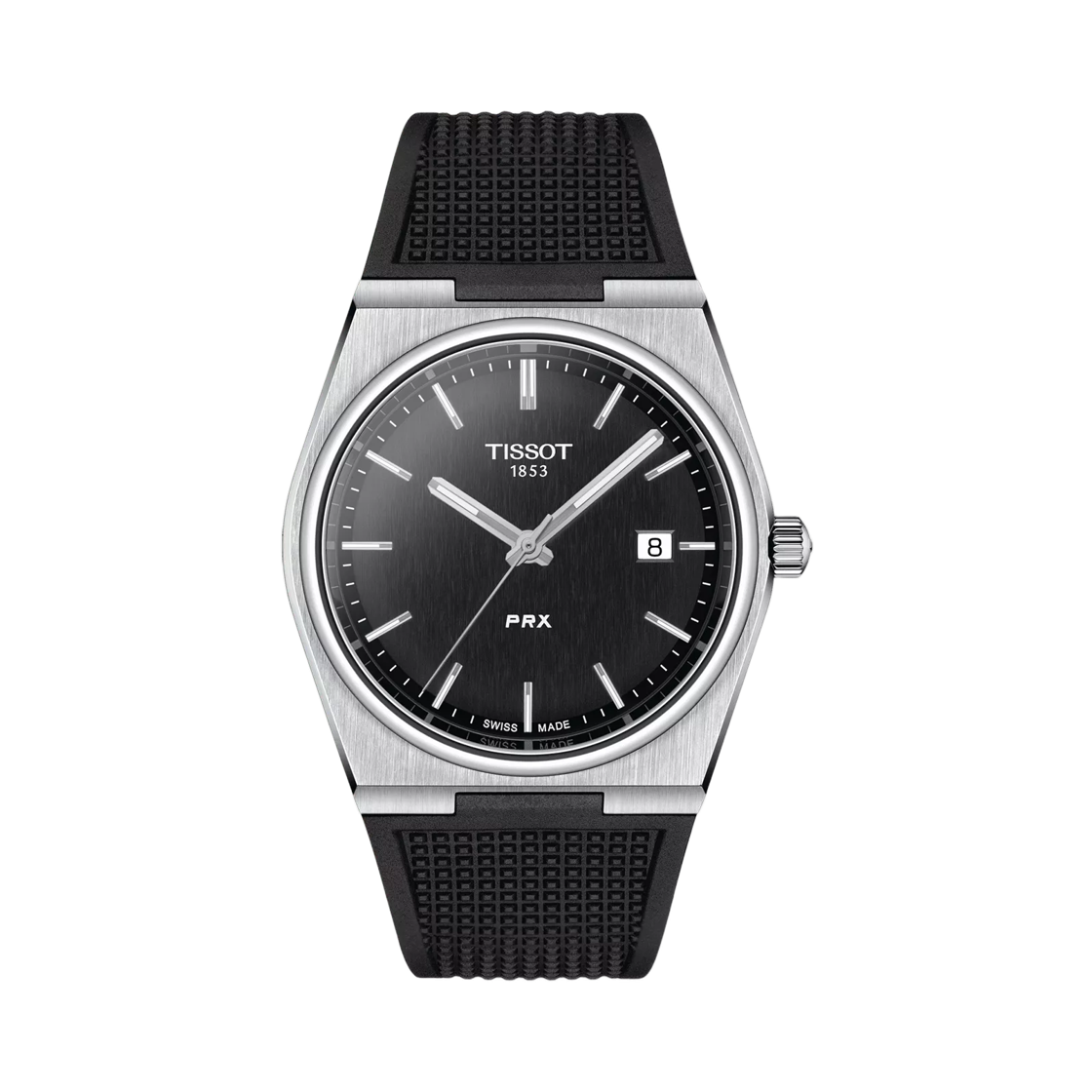 티쏘 PRX 40mm 쿼츠 스테인리스 스틸 블랙(Tissot PRX 40mm Quartz Stainless Steel Black) - 1