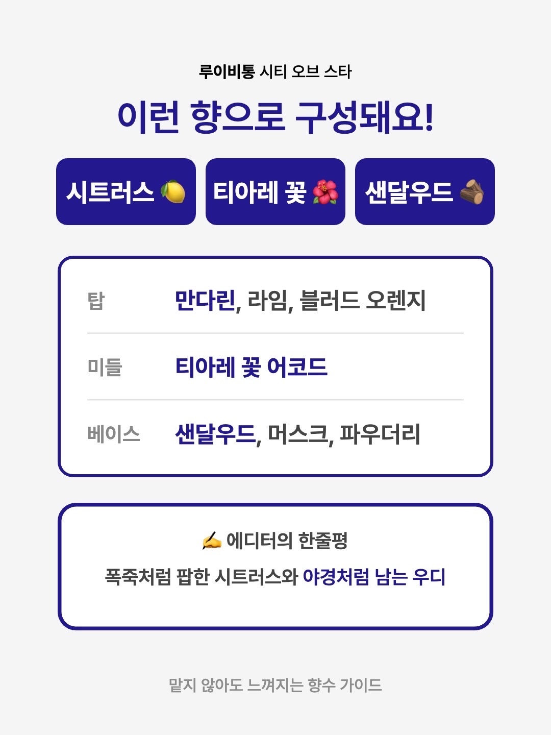 Louis Vuitton City of Stars 100ml 착용 스타일 - 3