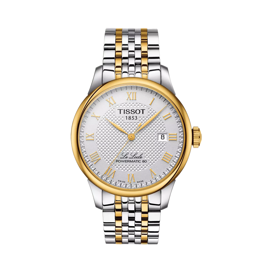 티쏘 르로끌 파워매틱 80 39.3mm 스테인리스 스틸 실버(Tissot Lelocle Powermatic 80 39.3mm Stainless Steel Silver) - 1