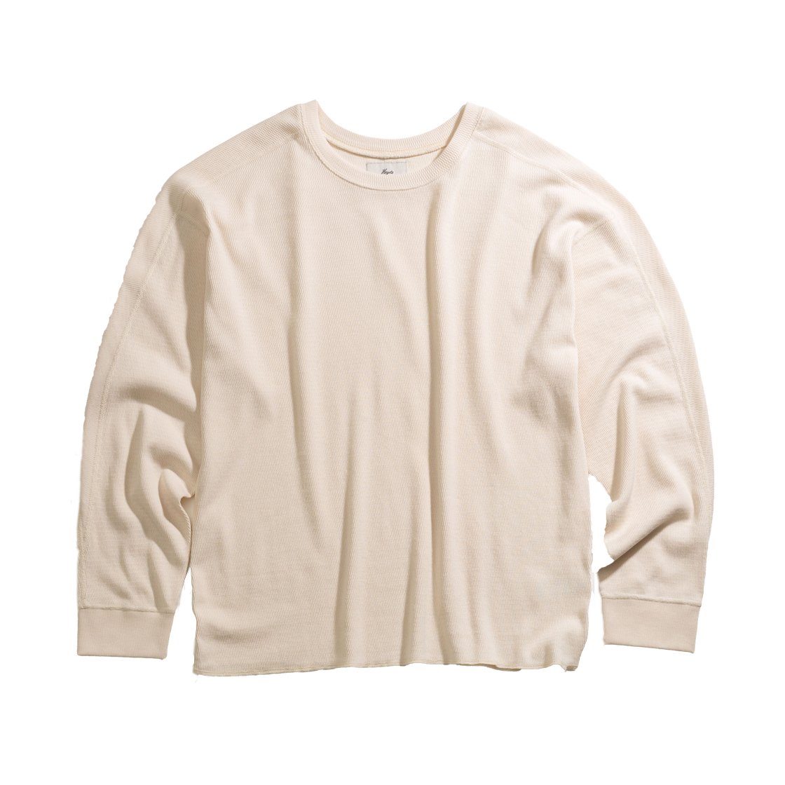 헤이스트 빈티지 버드아이 써멀 롱 슬리브 로우(HEYSTE Vintage Bird eye Thermal Long Sleeve Raw)