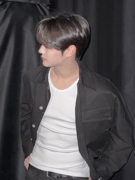 Nonnod Segment Jacket Black, Nonnod Segment Jacket Beige 착용 스타일 - 3