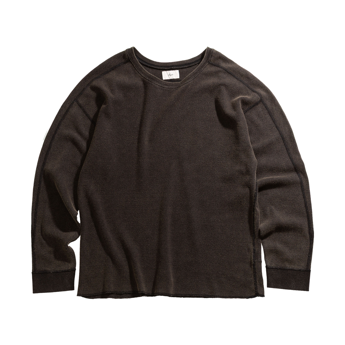 헤이스트 빈티지 버드아이 써멀 롱 슬리브 빈티지블랙(HEYSTE Vintage Bird Eye Thermal Long Sleeve Vintage Black)