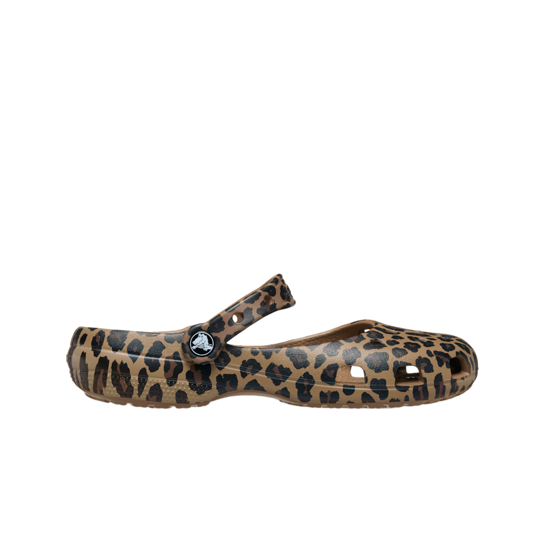 (W) 크록스 클래식 애니멀 발레 세피아 레오파드((W) Crocs Classic Animal Ballet Sepia Leopard)