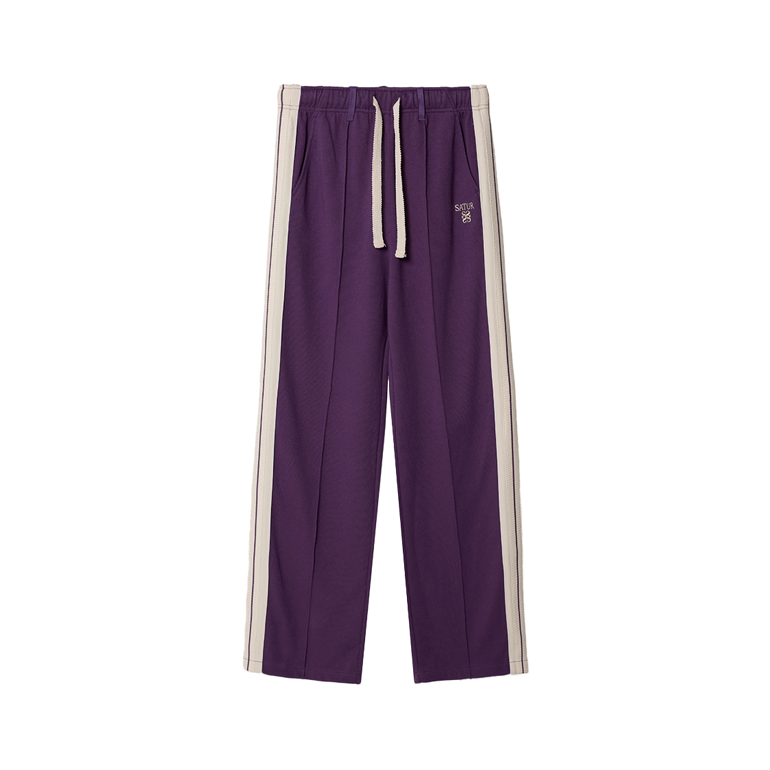 SA261WTP02PPE0 SATUR W Lawton Lining Track Pants Purple
