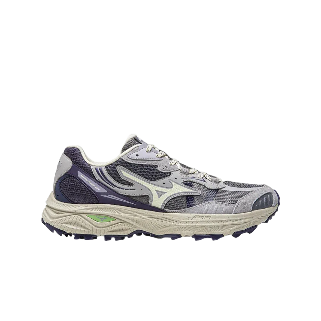 D1GH241211 Mizuno Racer ADV Smoke Grey Light Purple