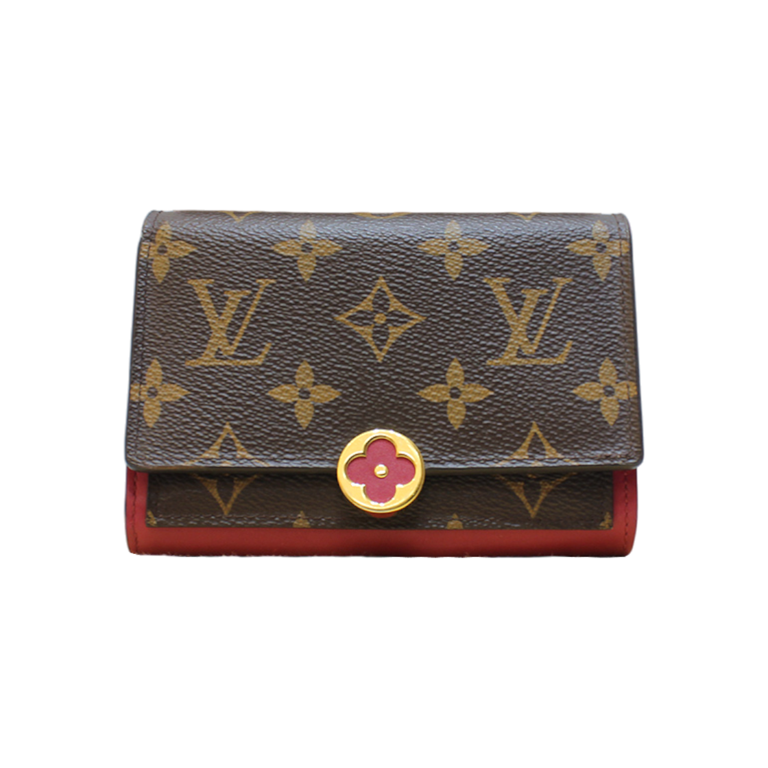 ITI2P3RSTDLO Louis Vuitton Monogram Flower Wallet M64588