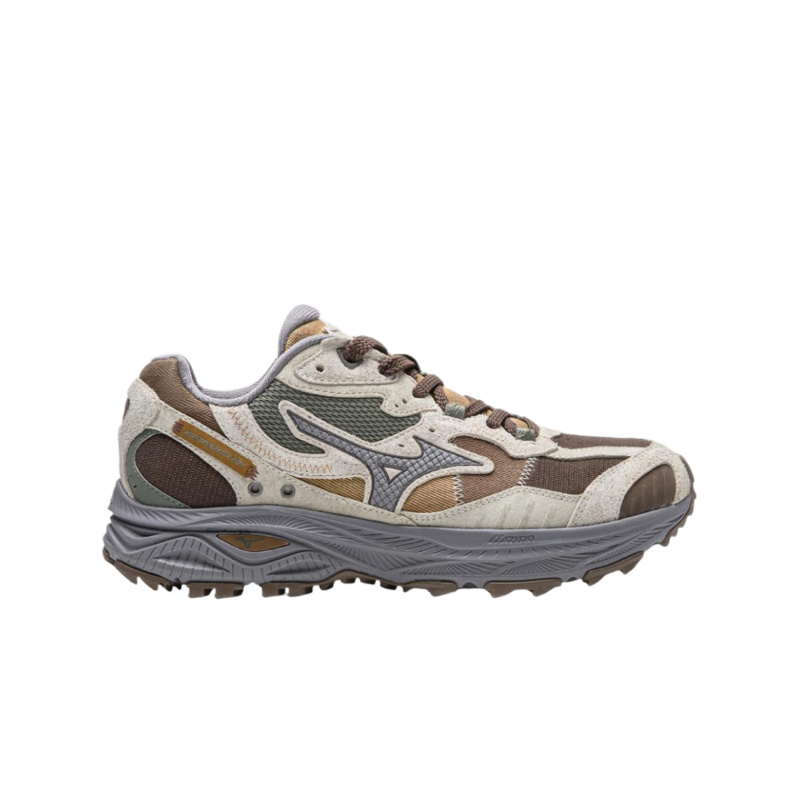 D1GH241213 Mizuno Racer ADV Dark Brown Beige