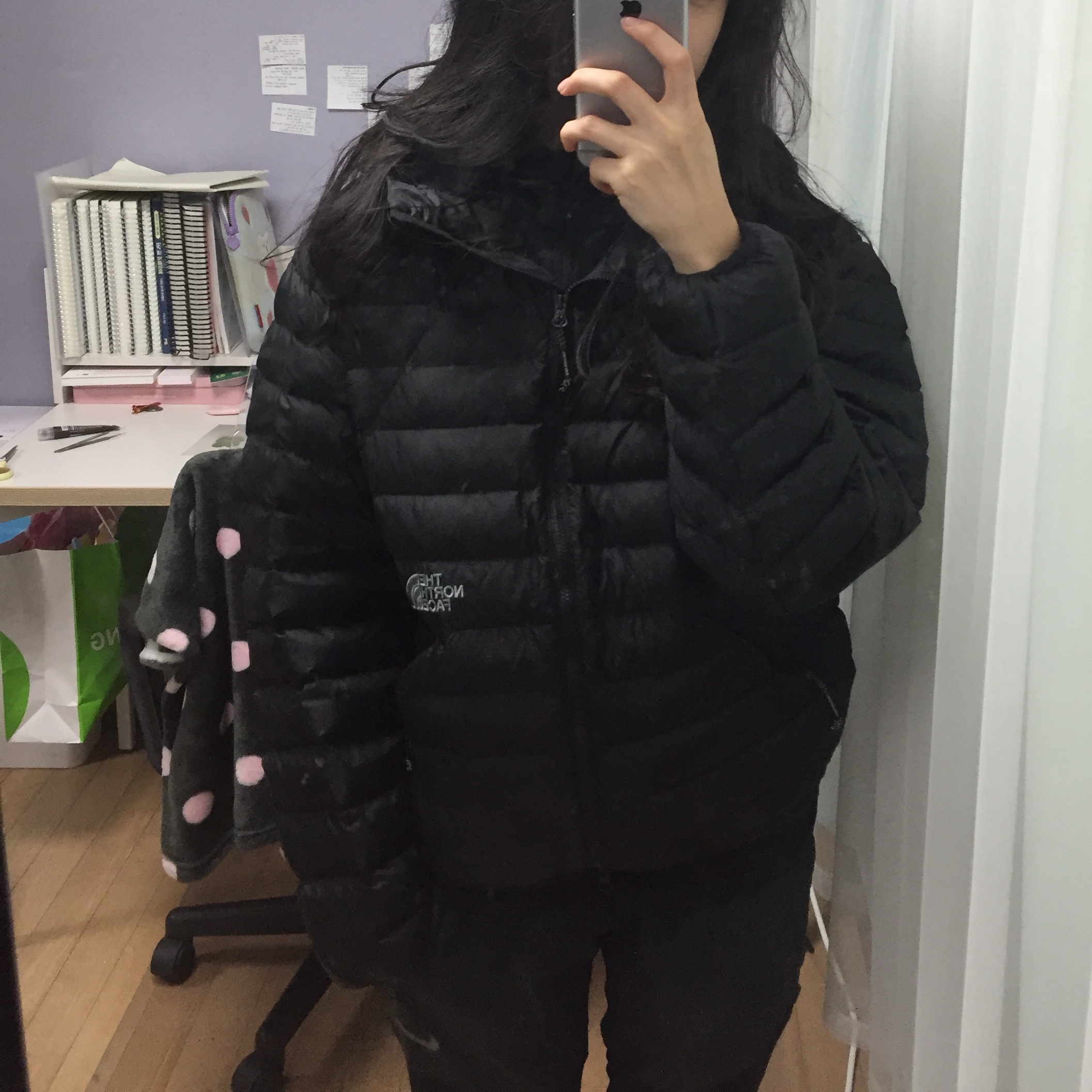 The North Face Ventus On Jacket Black 착용 스타일 - 1