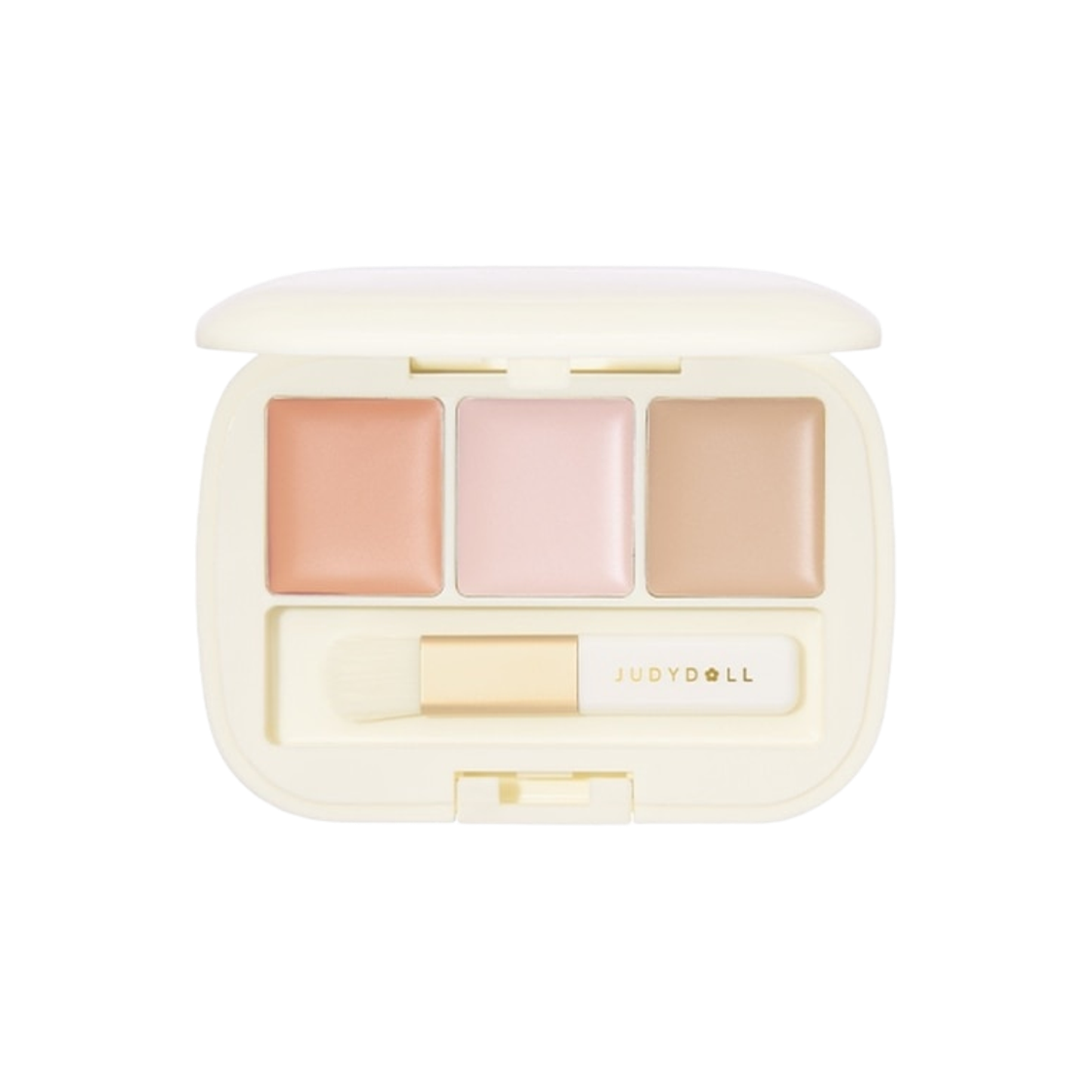 - Judydoll 3 Shades Concealer Palette 02 KO Panda Eye