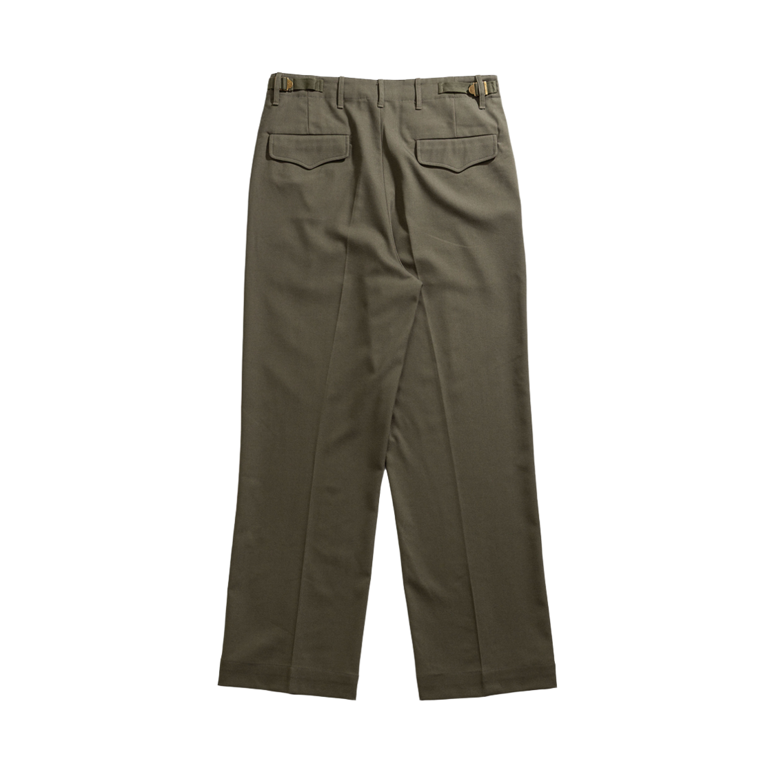 헤이스트 울 오피서 트라우저 올리브(HEYSTE Wool Officer Trouser Olive) - 2