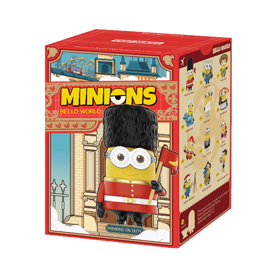 팝마트 미니언즈 벨로 월드 시리즈 미개봉 랜덤박스 (1개입)(Pop Mart Minions Bello World Series Figures Sealed Case (1 Blind Box))