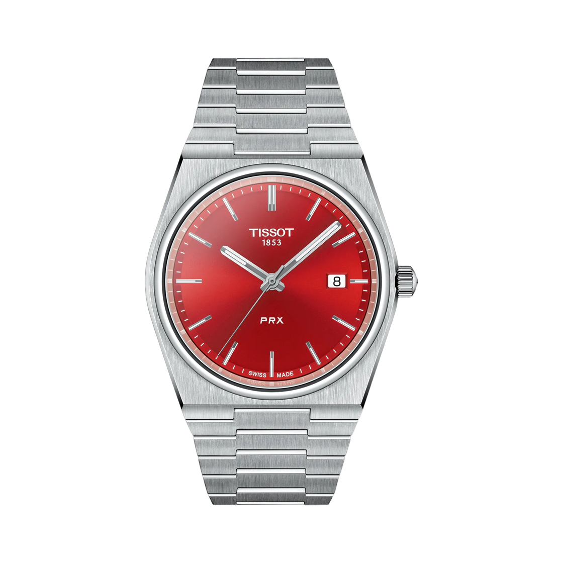 티쏘 PRX 40mm 쿼츠 스테인리스 스틸 레드(Tissot PRX 40mm Quartz Stainless Steel Red) - 1
