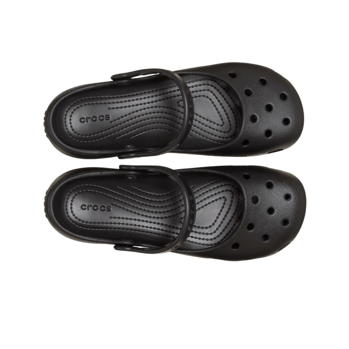 (W) 크록스 클래식 발레 블랙((W) Crocs Classic Ballet Black) - 2