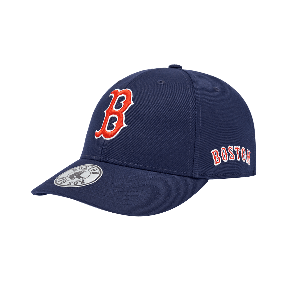 MLB 시그니쳐 스트럭처드 볼캡 보스턴 레드 삭스 네이비(MLB Signature Structured Ball Cap Boston Red Sox Navy) - 1