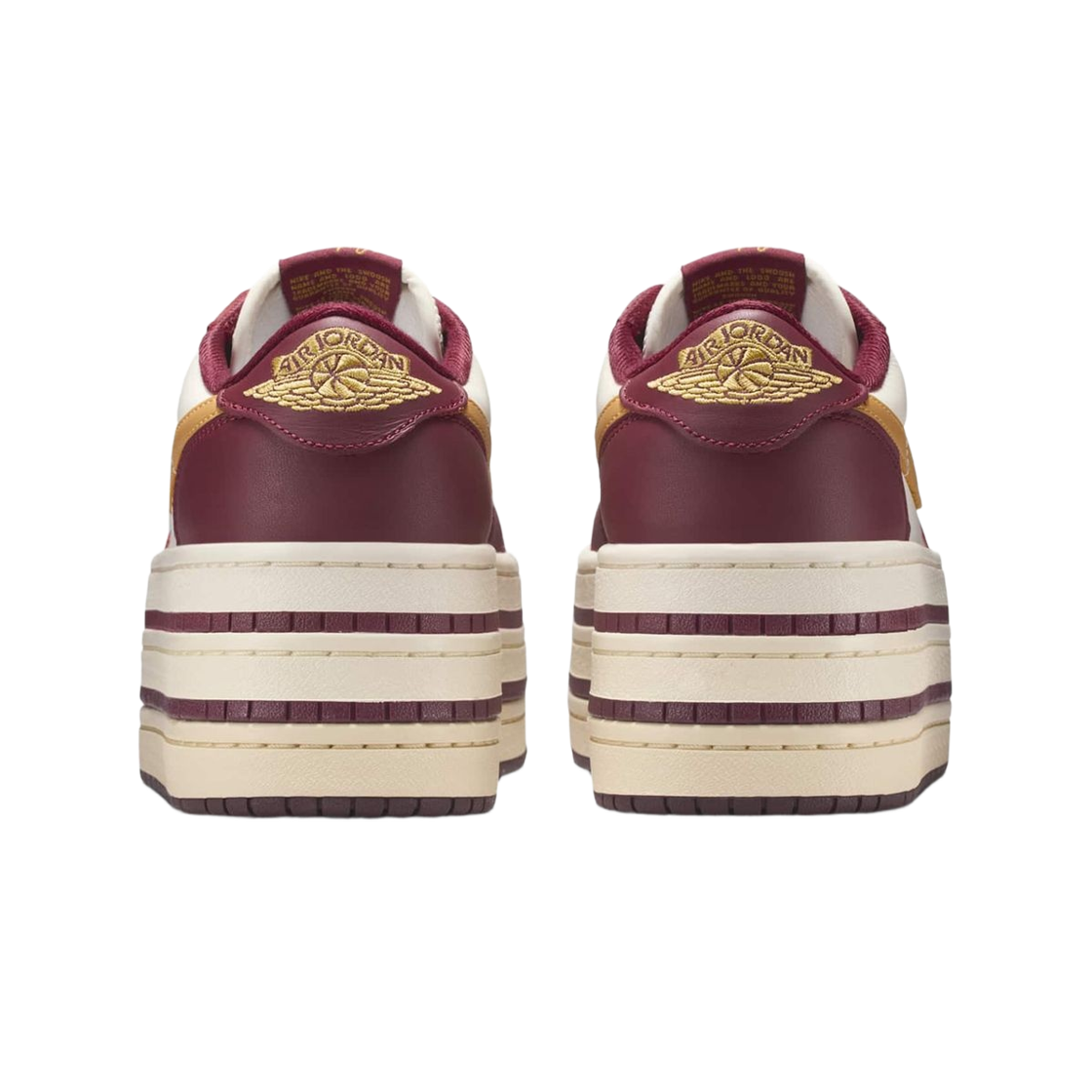 (W) 조던 1 트리플 스택 팀 레드 페일 아이보리((W) Jordan 1 Triple Stack Team Red Pale Ivory) - 3