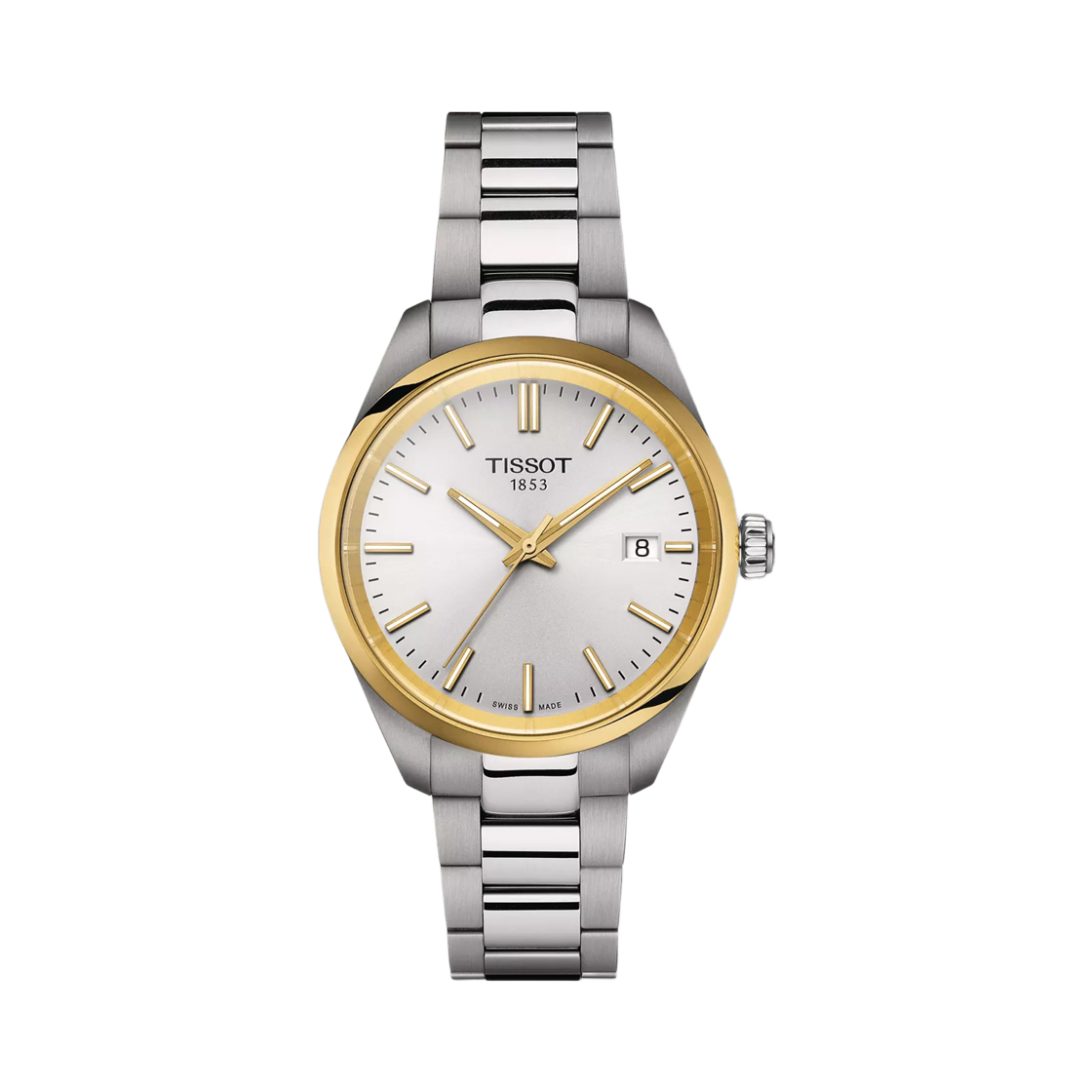 T1502102103100 Tissot PR 100 Quartz 34mm Stainless Steel Silver