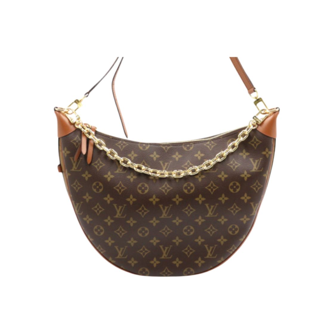 루이비통 M46311 모노그램 캔버스 루프 호보 토트백 겸 숄더백 크로스백 aa48537(Louis Vuitton Monogram Canvas Loop Hobo Tote & Shoulder Bag) - 1