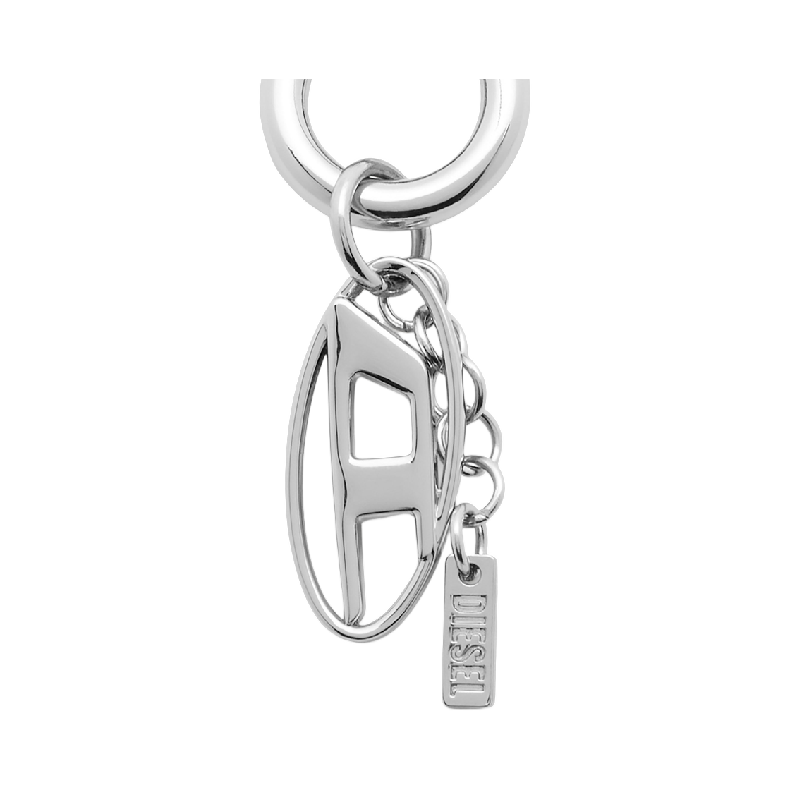 디젤 오발 D 참 실버(Diesel Charm with Oval D Charm Silver) - 1