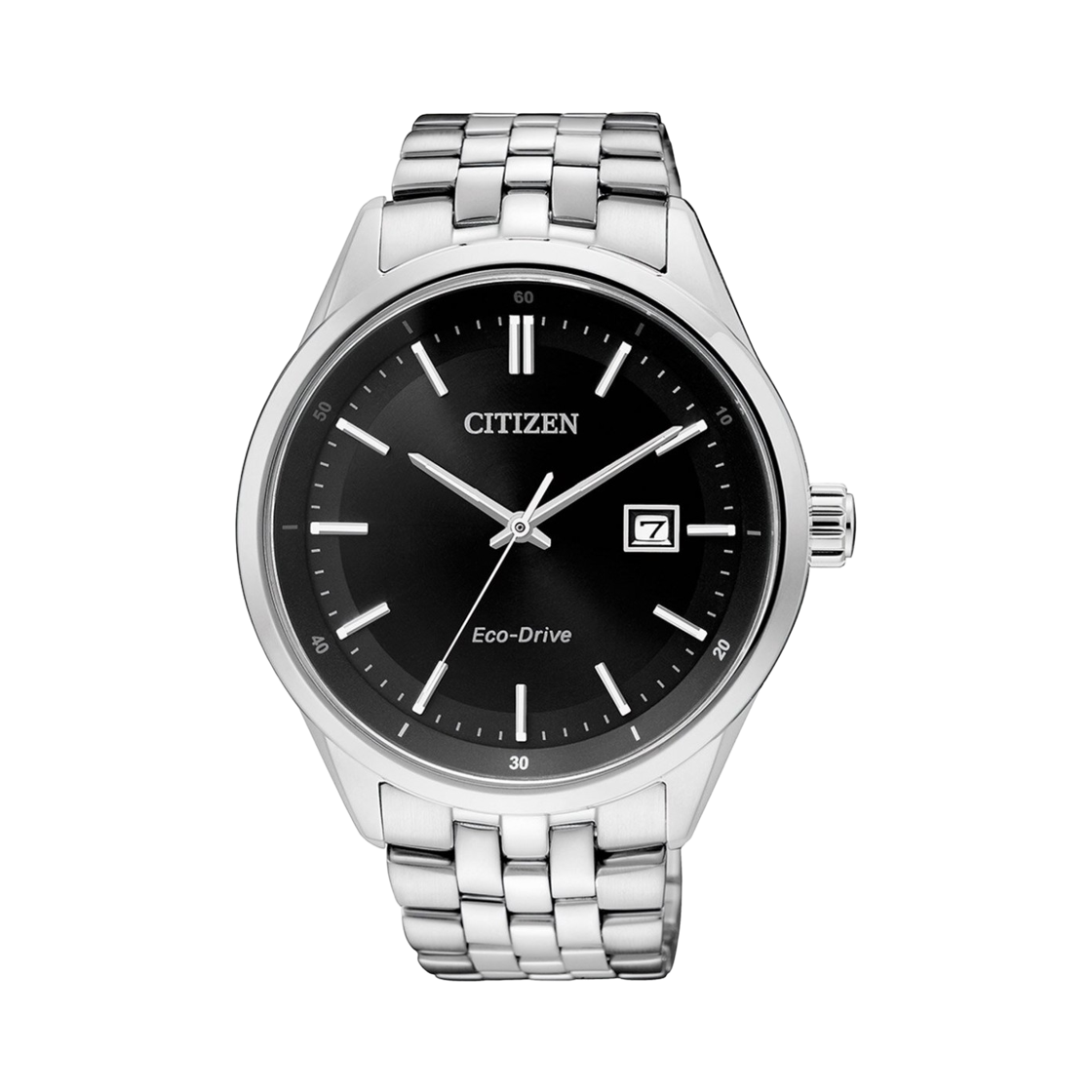 시티즌 에코드라이브 41mm 스테인리스 스틸 블랙 실버(Citizen Eco-Drive 41mm Stainless Steel Black Silver) - 1