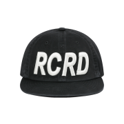 SLOW RECORD HOUSE Vintage Washed RCRD Cap Black