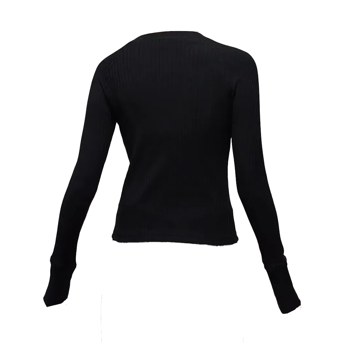 (W) 조던 플라이트 롱슬리브 탑 블랙 세일 - 아시아((W) Jordan Flight Long Sleeve Top Black Sail - Asia) - 2