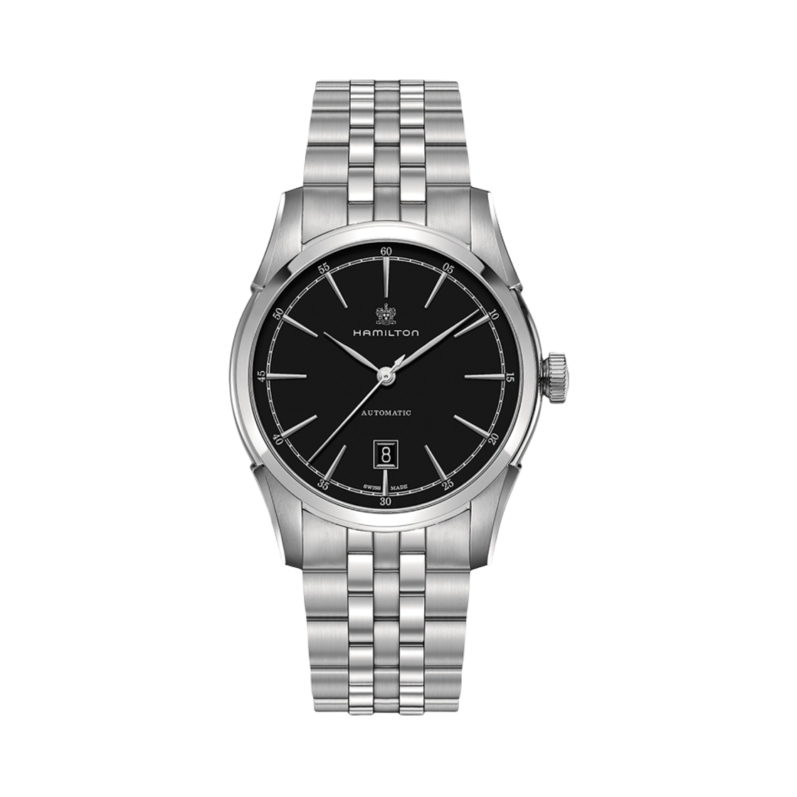 H42415031 Hamilton American Classic Spirit of Liberty Auto 42mm Stainless Steel Black Silver