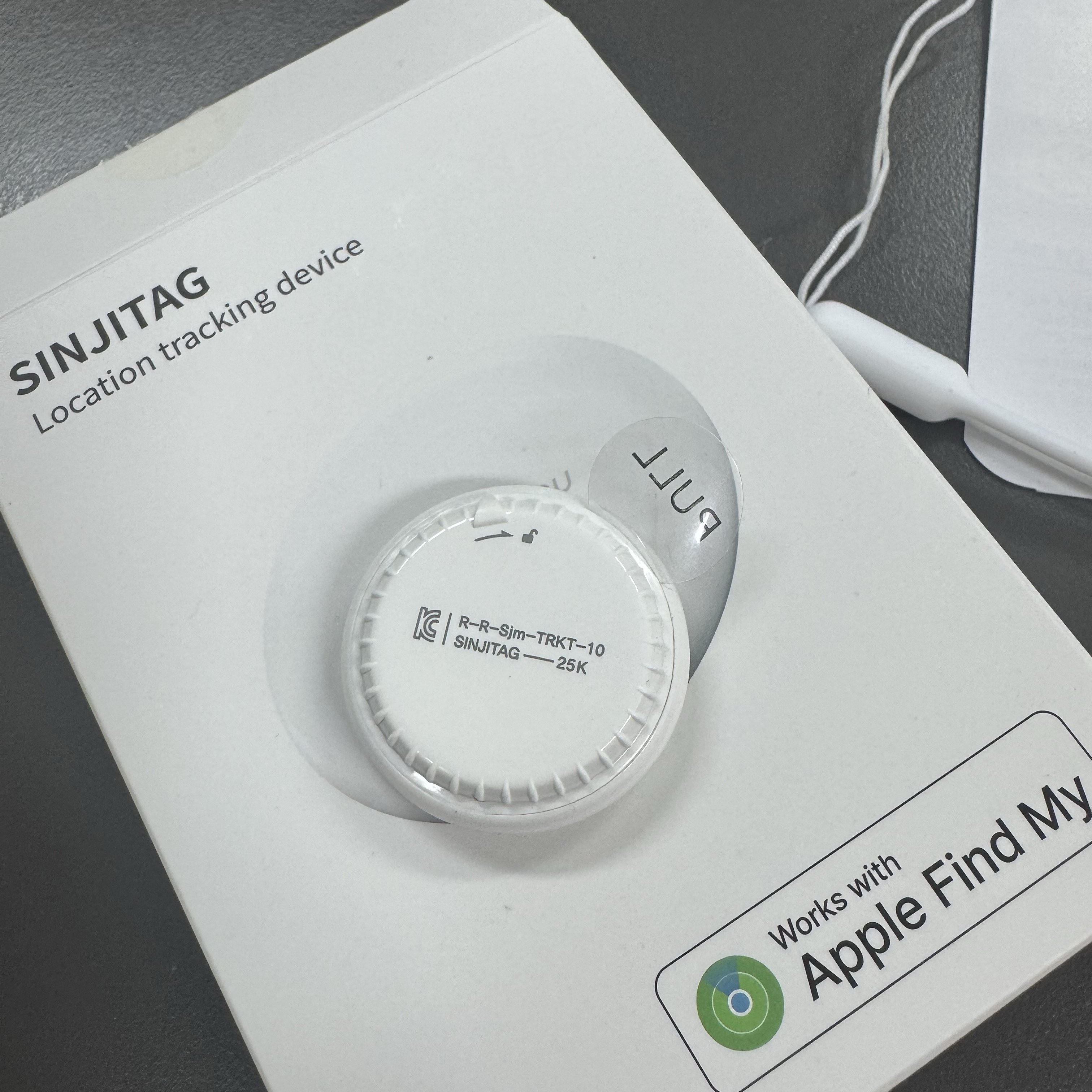 SINJIMORU MFi Apple Smart SinjiTag Circle 착용 스타일 - 2