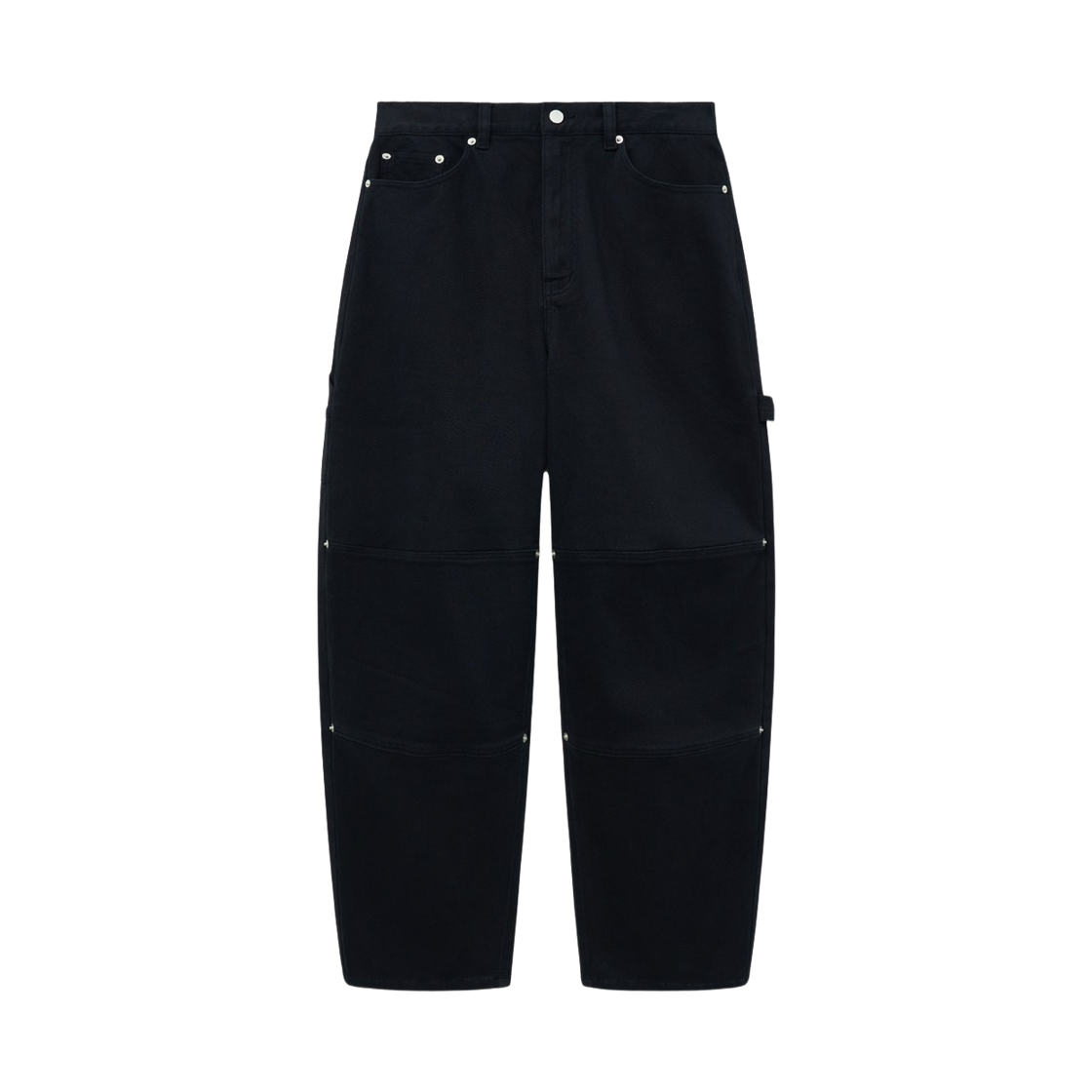 캑터스도넛마켓 리벳 자수 카펜터 트라우저 – 네이비(Cactusdonutmarket Rivet Embroidery Carpenter Trouser - Navy) - 2