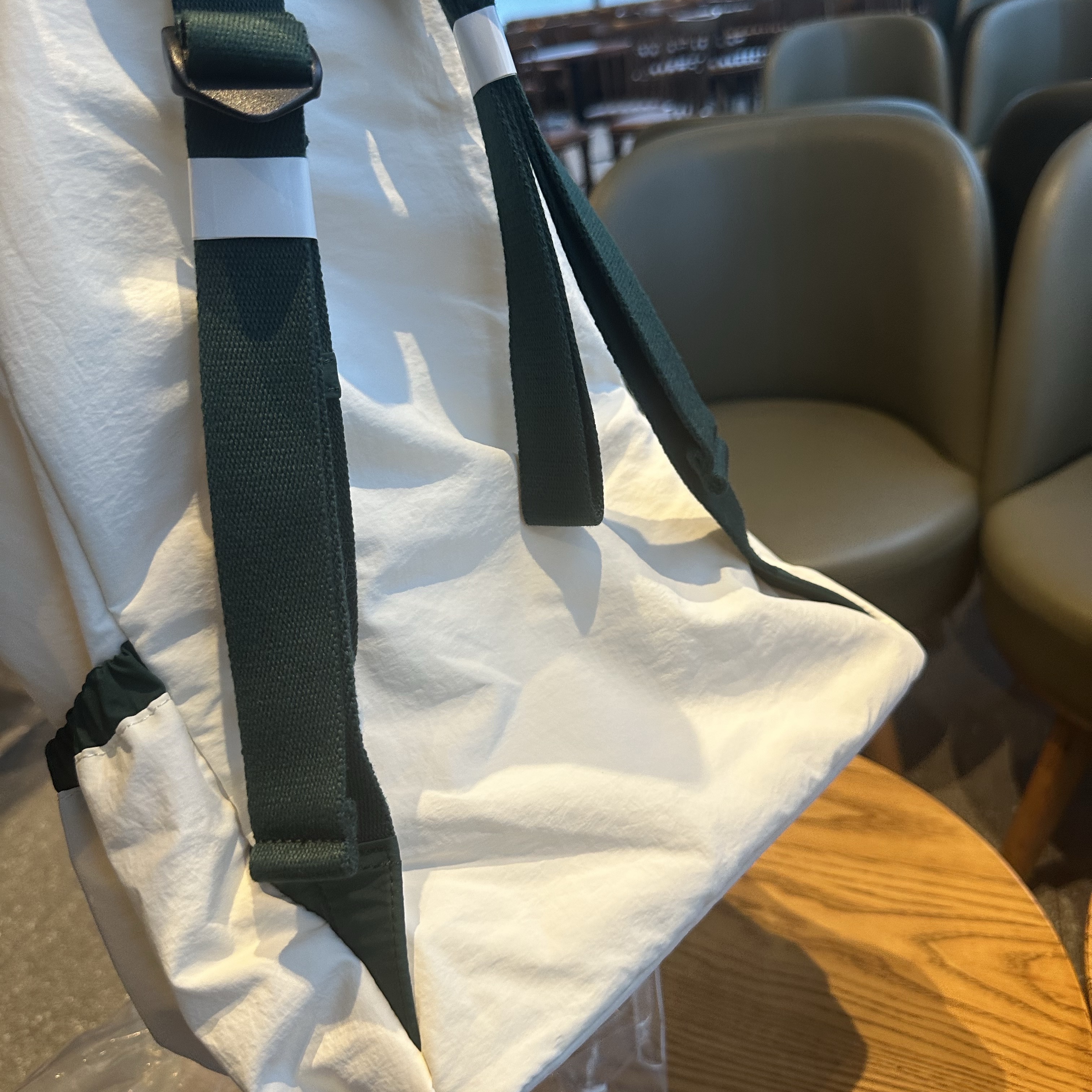 Starbucks Happy 2026 Lucky Bag Ivory 착용 스타일 - 2