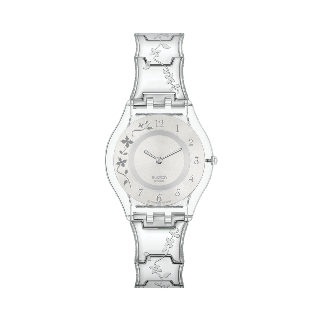 스와치 클라이머 플라워리 34mm 쿼츠 그레이(Swatch Climber Flowery 34mm Quartz Grey) - 1