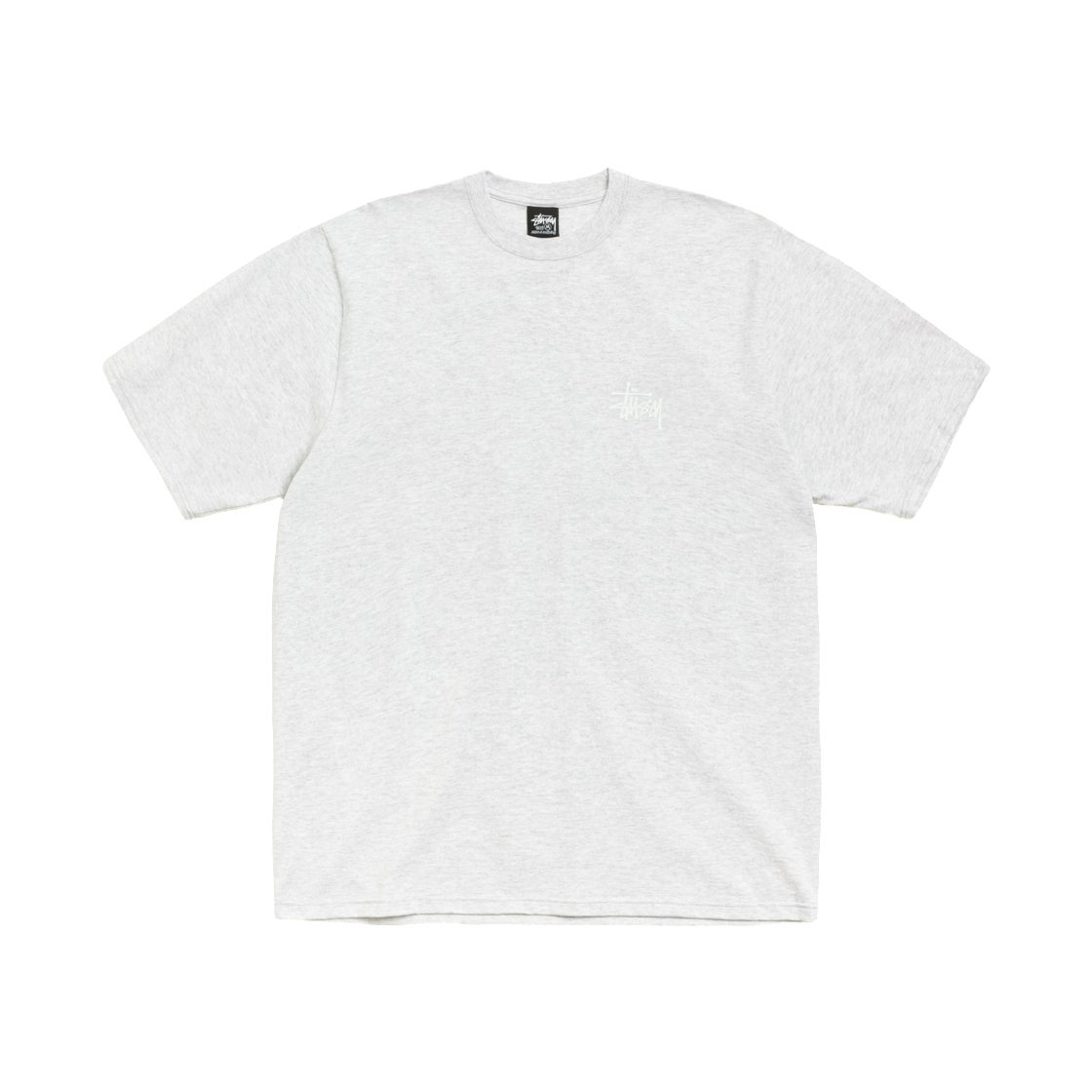 스투시 베이직 스투시 티셔츠 애쉬 헤더 2026(Stussy Basic Stussy T-Shirt Ash Heather 2026) - 2