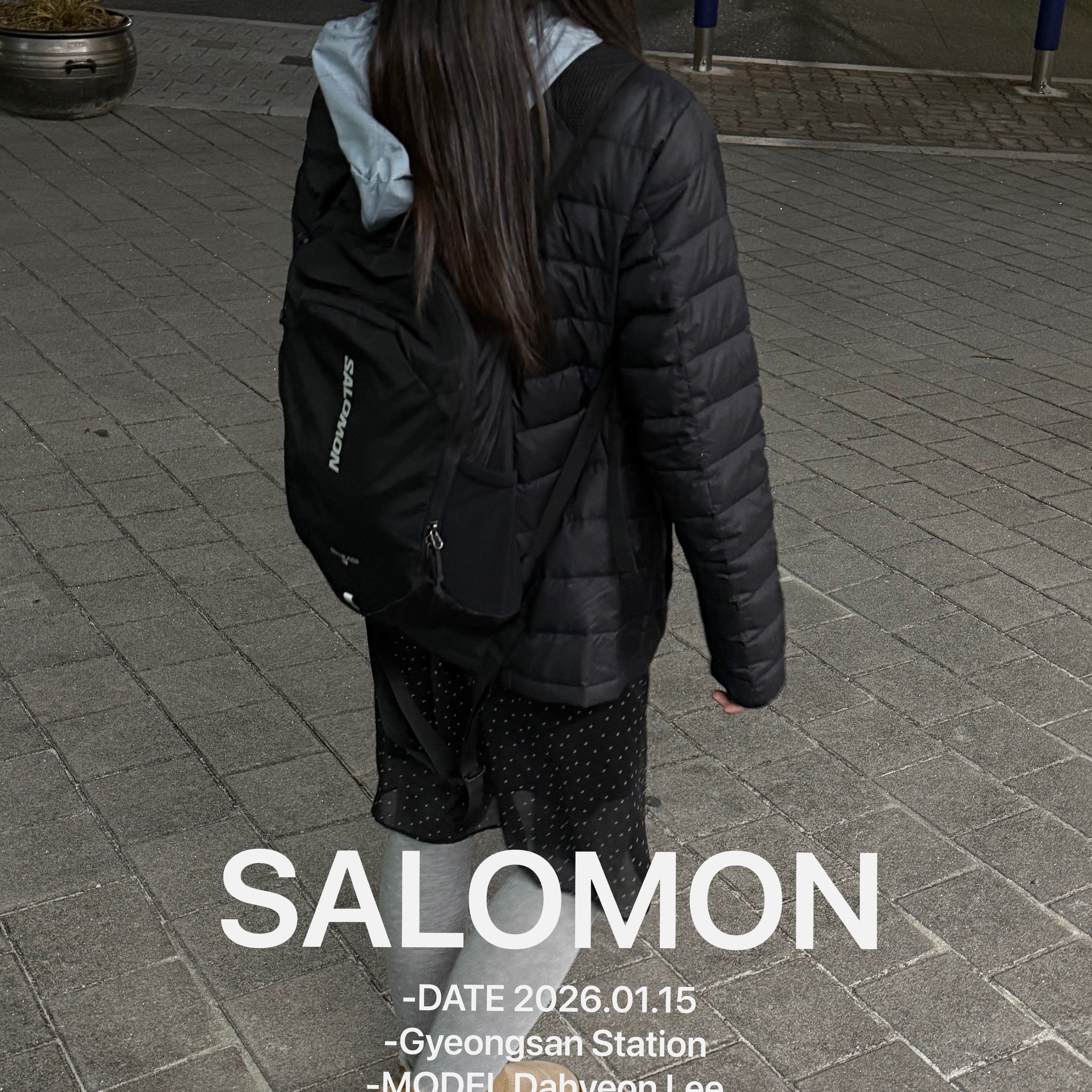 Salomon Trailblazer 10 Black 착용 스타일