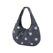 Hello Kitty x Athe Dot Gray Kitty Embroidered Shoulder Bag