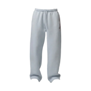 Jordan Brooklyn Fleece Oversized Open-Hem Pants Aura Black (IB7238-472)