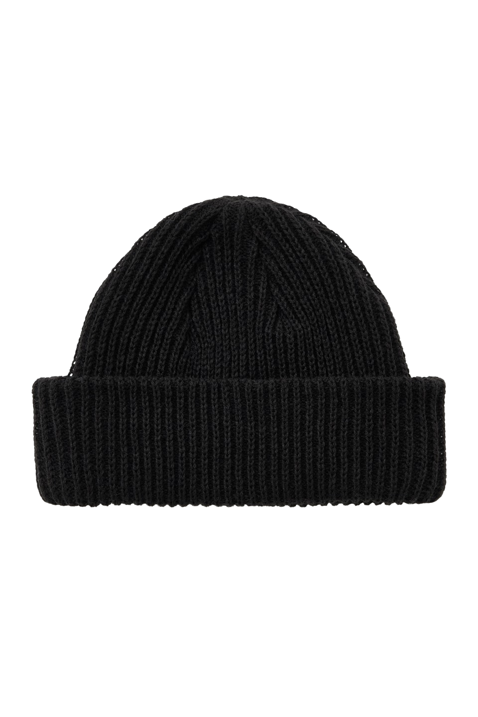 캑터스도넛마켓  레터링 폴드 니트 비니 – 블랙(Cactusdonutmarket Lettering Fold Knit Beanie - Black) - 2