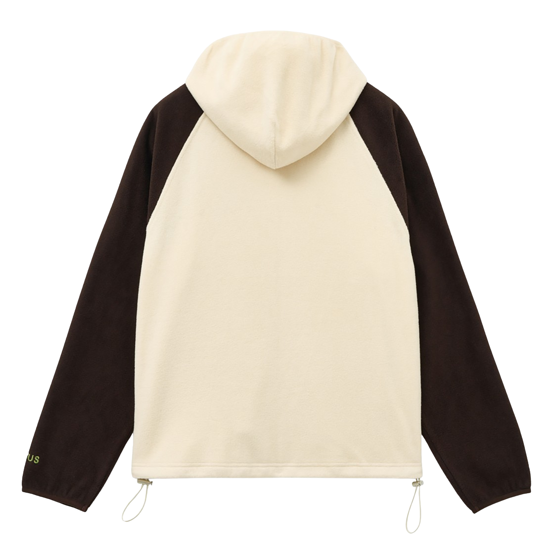 캑터스도넛마켓 스타 자수 플리스 후드 집업 자켓 – 크림(Cactusdonutmarket Star Embroidery Fleece Hood Zip-up Jacket - Cream) - 2