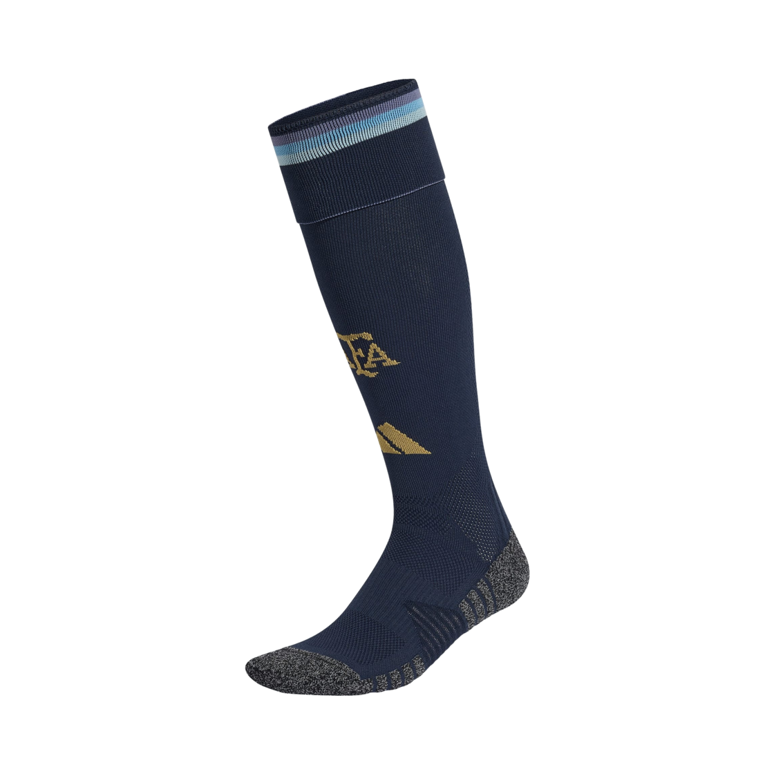 아디다스 아르헨티나 26 홈 삭스 나이트 네이비 다크 풋볼 골드(Adidas Argentina 26 Home Socks Night Navy Dark Football Gold) - 1