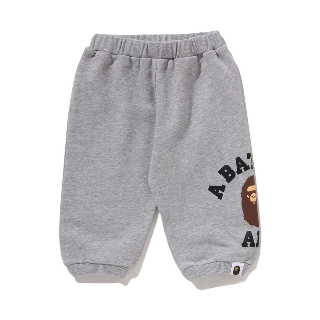 - (Kids) BAPE College Baby Pants Gray