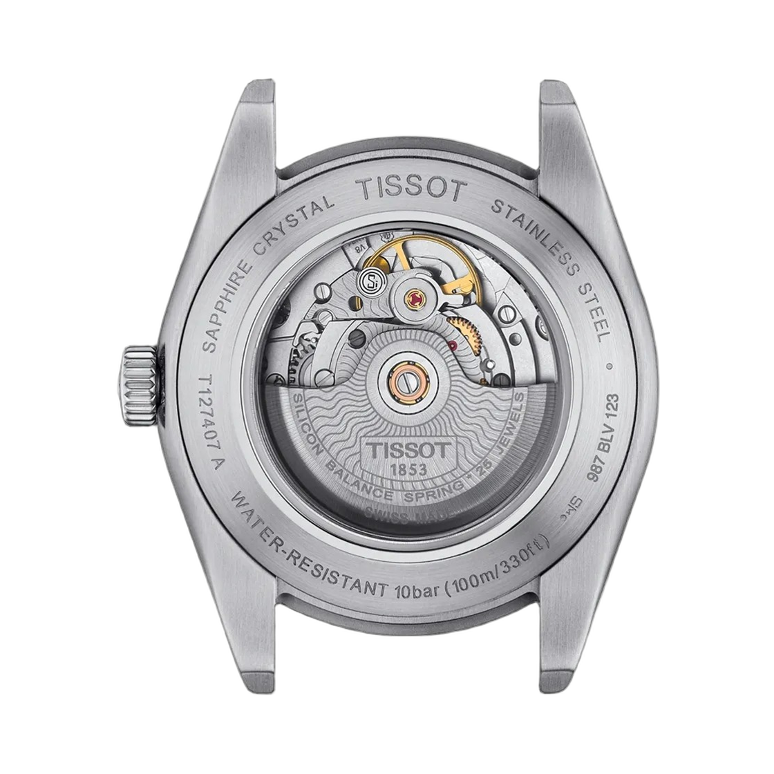 티쏘 젠틀맨 파워매틱 80 실리시움 40mm 스테인리스 스틸 아이스 블루(Tissot Gentleman Powermatic 80 Silicium 40mm Stainless Steel Ice Blue) - 2
