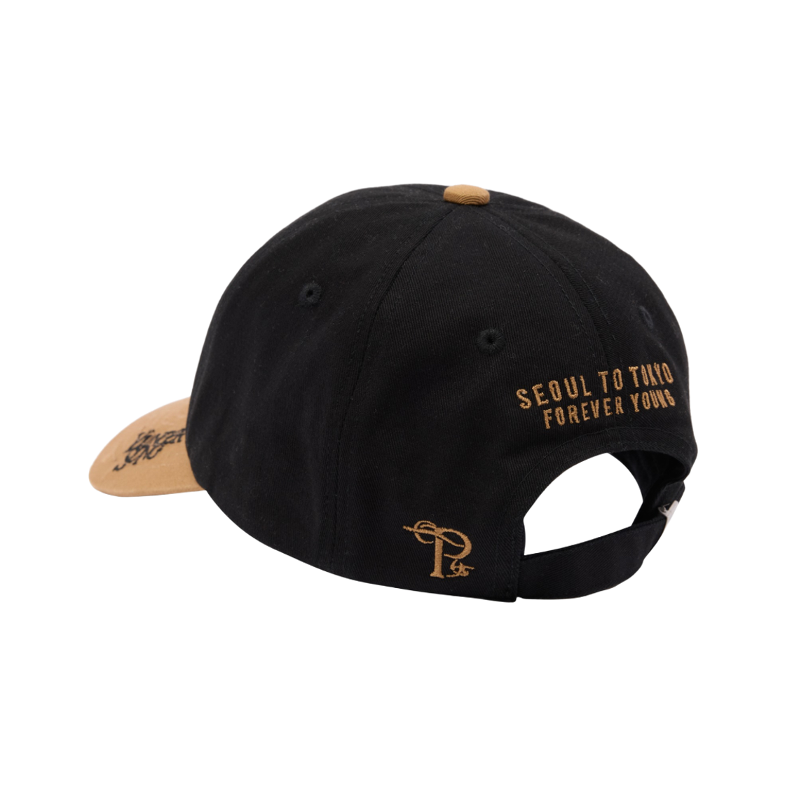 영거송 x 오버더피치 볼캡 블랙(Younger Song x Over The Pitch Baseball Cap Black) - 2