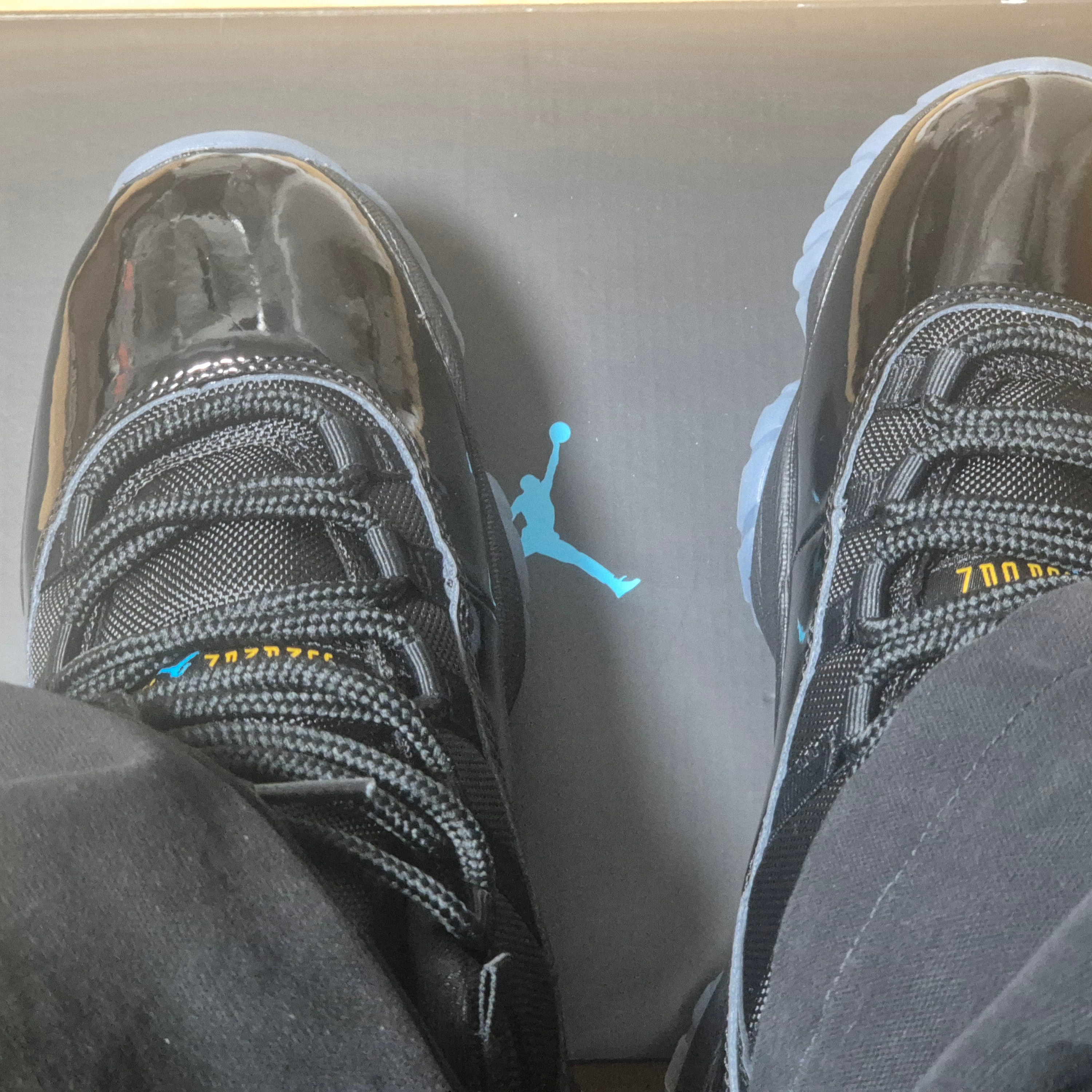 Jordan 11 Retro Gamma 착용 스타일 - 1