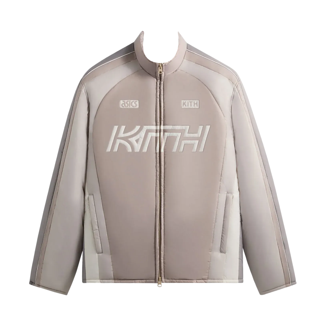 키스 x 아식스 로열티 익스클루시브 퍼프 브릭스턴 트랙 자켓 파라곤(Kith x Asics Loyalty Exclusive Puffed Brixton Track Jacket Paragon)