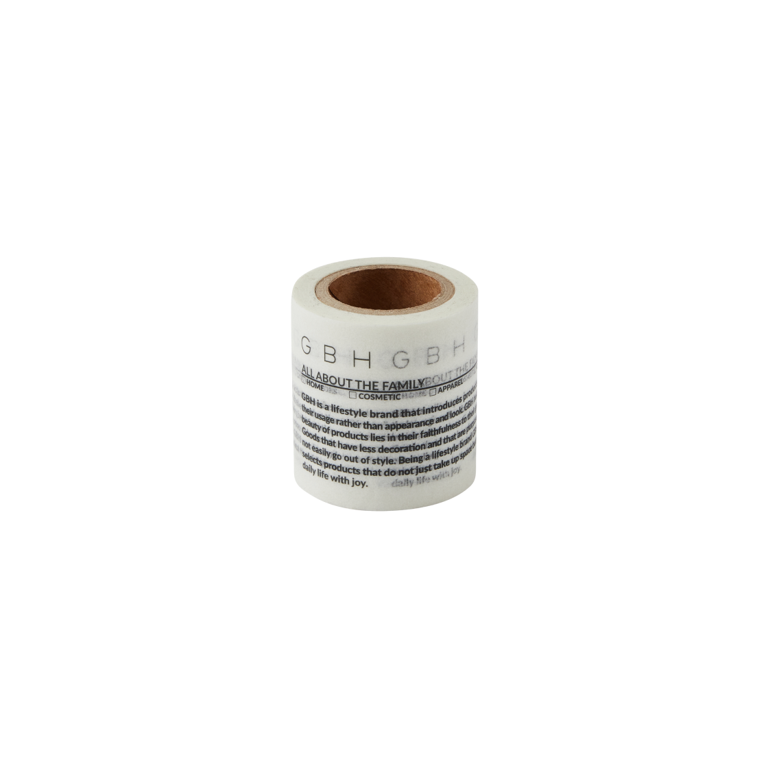 지비에이치 홈 마스킹 테이프 - White (45mm)(GBH HOME Masking Tape White 45mm)