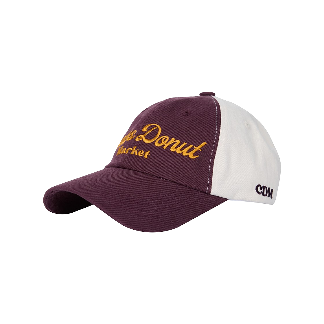 25SSCDMBC01PUR Cactusdonutmarket CDM 887 Two Tone Ball Cap - Purple