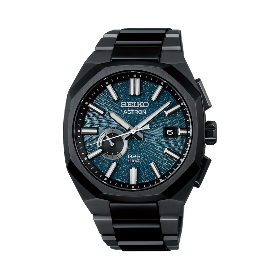 세이코 아스트론 SSJ039 GPS 솔라 41.2mm 스테인리스 스틸 다크 터쿼이즈 | Seiko | KREAM
