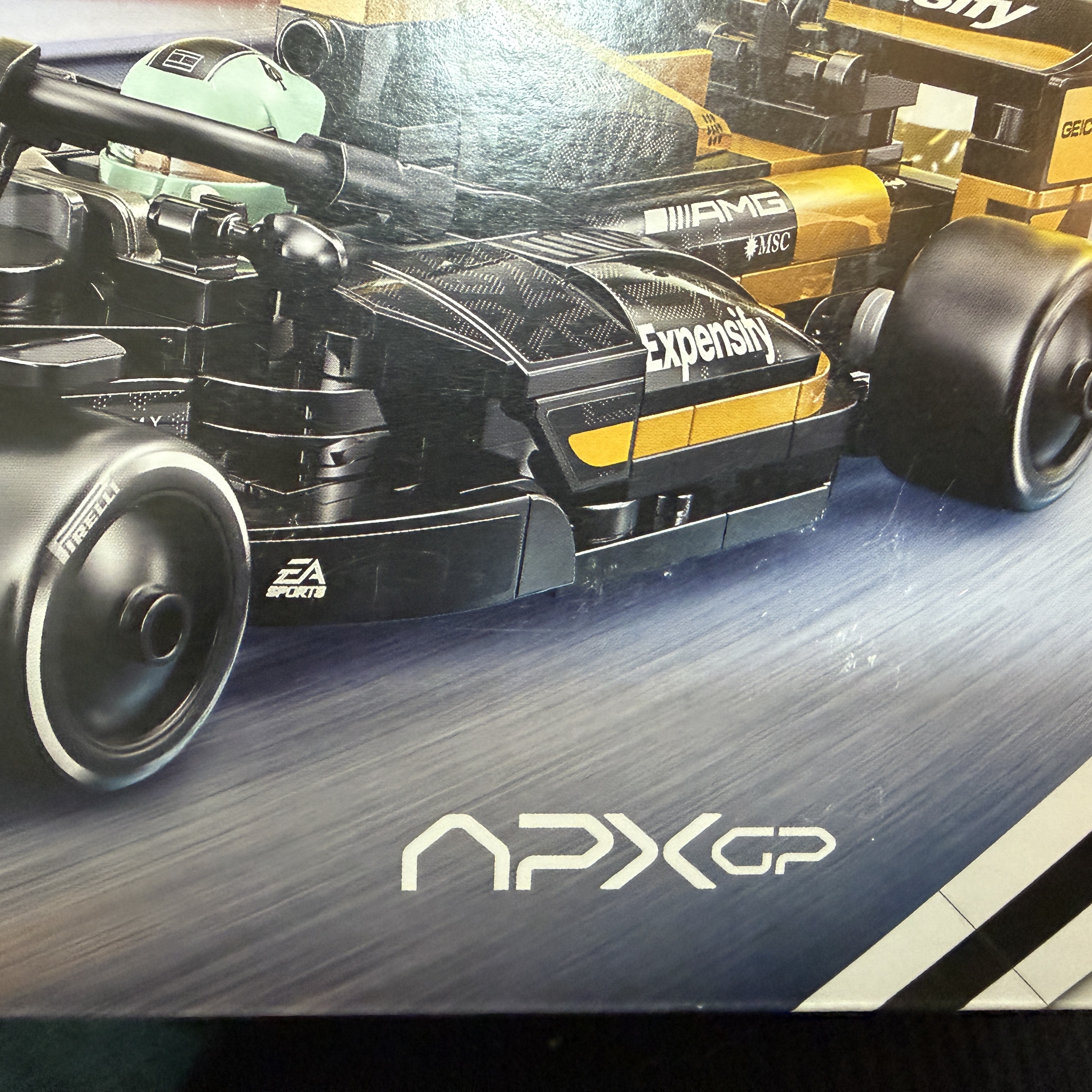 Lego Speed Champions APXGP Team Race Car from F1 The Movie 착용 스타일 - 2